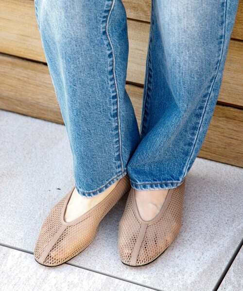 URBAN RESEARCH Sonny Label（アーバンリサーチサニーレーベル）の「REMME　メッシュフラットシューズ（その他シューズ・レディース・BLACK/BEIGE・37/38）」の17枚目の写真