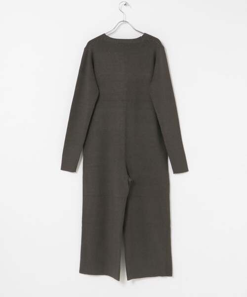 URBAN RESEARCH Sonny Label（アーバンリサーチサニーレーベル）の「ニットオールインワン（つなぎ/オールインワン・レディース・チャコール/ベージュ・36/38）」の13枚目の写真