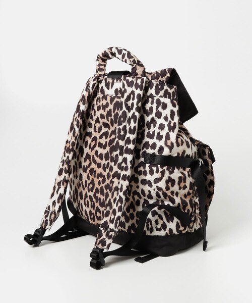 URBAN RESEARCH(アーバンリサーチ)の「GANNI Recycled Tech Backpack P(バックパック/リュック・レディース・Leopard・-)」の6枚目の写真