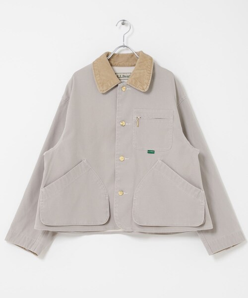 URBAN RESEARCH DOORS（アーバンリサーチドアーズ）の「L.L.Bean JAPAN EDITION HARBOR FIELD COAT（テーラードジャケット・レディース・NATURAL/FADESADDLE/SALMON/FADEBLUE・M）」の11枚目の写真