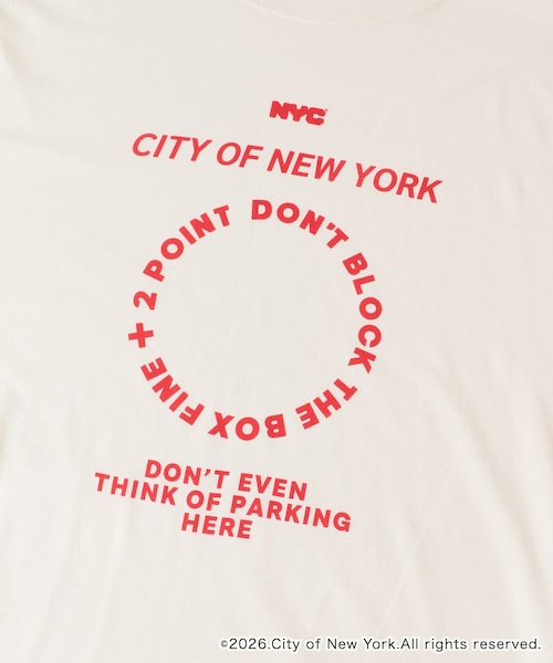 URBAN RESEARCH DOORS（アーバンリサーチドアーズ）の「GOOD ROCK SPEED　NYC TSHIRTS（Tシャツ/カットソー・レディース・WHITE・One）」の4枚目の写真