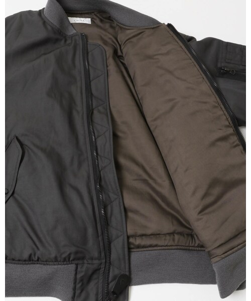 URBAN RESEARCH（アーバンリサーチ）の「CIOTA　MA-1 Flight Jacket（MA-1・メンズ・CG/Black・5/6）」の11枚目の写真