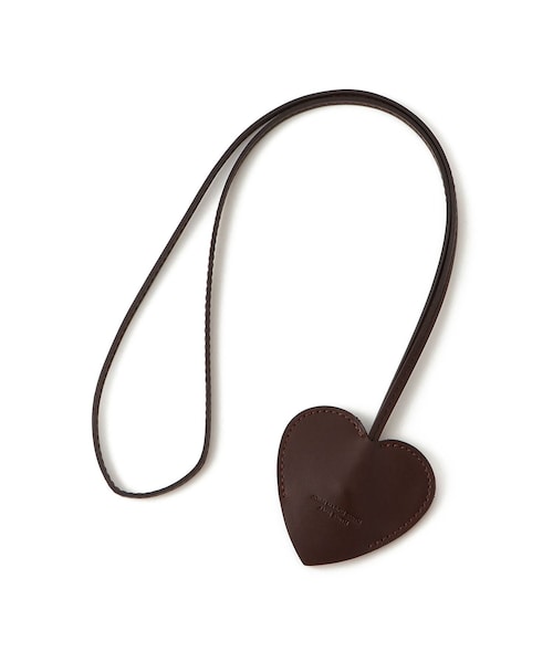 ADAM ET ROPE'(アダムエロペ)の「【JANE SMITH(ジェーンスミス)】COW LEATHER HEART KEY CASE(キーケース/キーアクセサリー・レディース・ブラック/ダークブラウン/ワイン・F)」の2枚目の写真