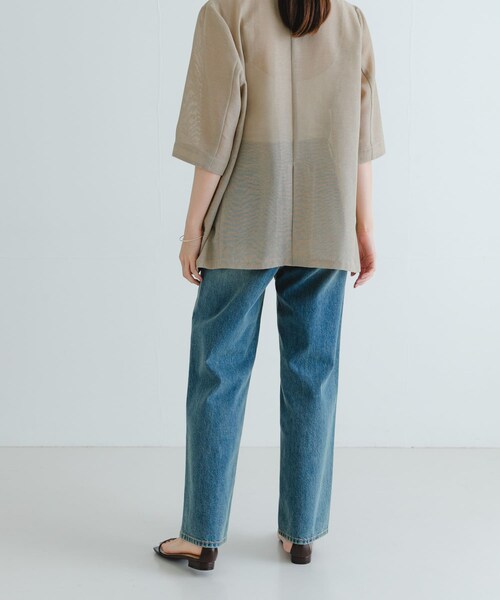 URBAN RESEARCH（アーバンリサーチ）の「『4サイズ展開』new basic　ストレートフィットデニムパンツ（デニムパンツ・レディース・IND.BEIGE/INDIGO・36/38/40/42）」の10枚目の写真