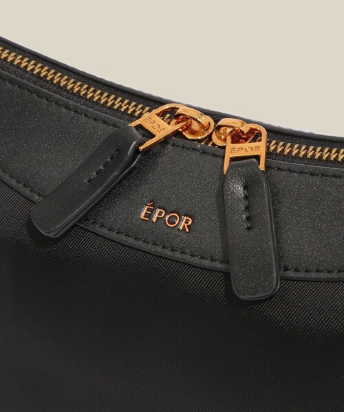 ROPE'(ロペ)の「【E'POR】C BAG Mini【撥水】【超軽量】(ハンドバッグ・レディース・ブラック/オフホワイト/カーキ・F)」の12枚目の写真