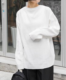 FORK&SPOON | FORK&SPOON　メッシュロングスリーブプルオーバー(Tシャツ/カットソー)