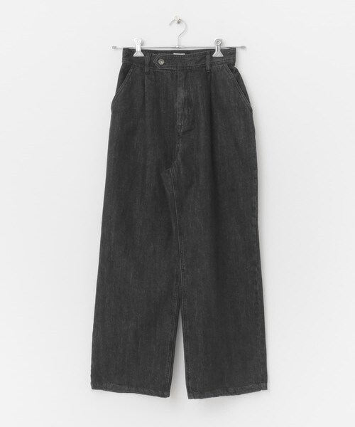 URBAN RESEARCH DOORS（アーバンリサーチドアーズ）の「『セットアップ対応』 フロントタックストレートデニム（デニムパンツ・レディース・BLACK/INDIGO・S/M）」の11枚目の写真