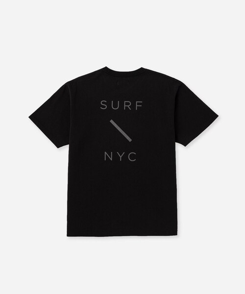 Saturdays NYC(サタデーズ ニューヨークシティ )の「SURF NYC Dyed Standard SS Tee(Tシャツ/カットソー・レディース・ブラック/ホワイト/キミドリ/ワイン・L/M/S/XL)」の15枚目の写真