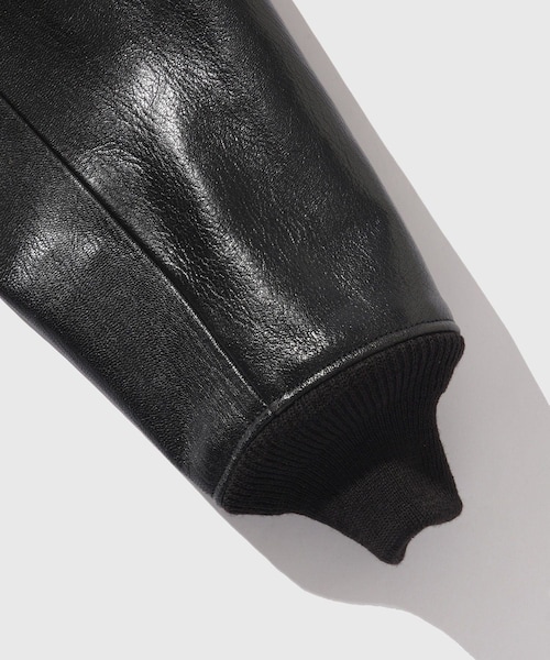 ADAM ET ROPE'(アダムエロペ)の「【BUZZ RICSONS WILLIAM GIBSON COLLECTION】BLACK G-1(ライダースジャケット・メンズ・ブラック・40/42/44)」の8枚目の写真