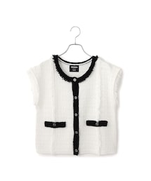 VIS | 【MARY QUANT×VIS】配色フリンジベスト(ベスト)