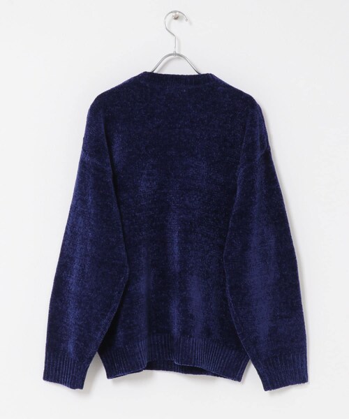 ITEMS URBANRESEARCH（アイテムズ アーバンリサーチ）の「Teddy Bear モールクルーネックニット（ニット/セーター・メンズ・GRY/NVY/GRN・M/L）」の14枚目の写真