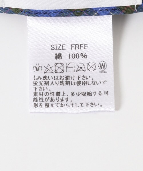 URBAN RESEARCH(アーバンリサーチ)の「Share the Fantasy 6 PANEL LONG BRIM CAP(キャップ・メンズ・BLUE CHECK・Free)」の7枚目の写真