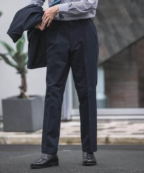 URBAN RESEARCH DOORS(アーバンリサーチドアーズ)の「LIFE STYLE TAILOR Move it アクティブパンツ(スラックス・メンズ・BLACK/NAVY・44/46/48/50)」の18枚目の写真