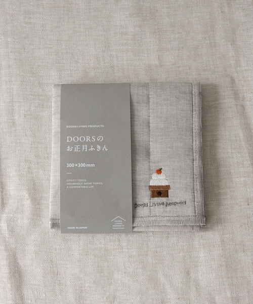 URBAN RESEARCH DOORS(アーバンリサーチドアーズ)の「DOORS LIVING PRODUCTS DOORSのお正月ふきん(キッチンツール・メンズ・梅/鏡餅・-)」の2枚目の写真