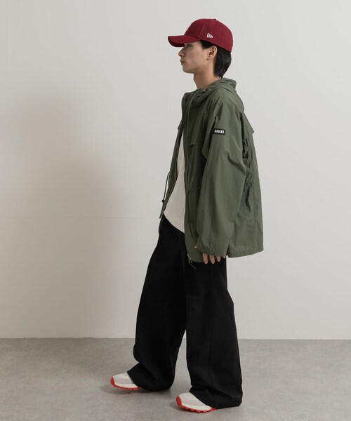 THE GOODLAND MARKET（ザグッドランドマーケット）の「AIGLE　撥水 UVカット ライトウェイトフーデッドジャケット（テーラードジャケット・レディース・D.LILAS/BEETLE・M/L）」の10枚目の写真