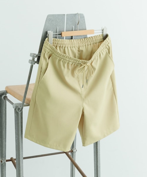 ITEMS URBANRESEARCH（アイテムズ アーバンリサーチ）の「『セットアップ対応』吸水速乾ストレッチトロ イージーショーツ（その他パンツ・メンズ・YEL/L.BEG/GRY/BLK・M/L）」の5枚目の写真