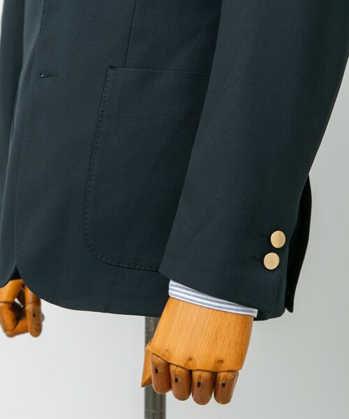 URBAN RESEARCH DOORS(アーバンリサーチドアーズ)の「『イージーケア』LIFE STYLE TAILOR ストレッチオックスメタルボタンブレザー(その他アウター・メンズ・NAVY・44/46/48/50)」の12枚目の写真