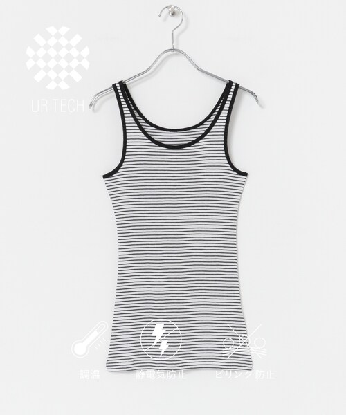 URBAN RESEARCH（アーバンリサーチ）の「『UR TECH』タンクトップ（タンクトップ・レディース・WHT/BLK/WHITE/BLACK/MOCHA・FREE）」の5枚目の写真
