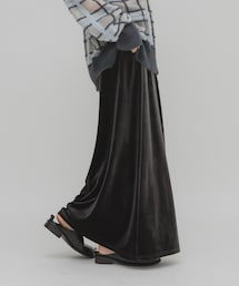 KBF | ベロアナロースカート(スカート)