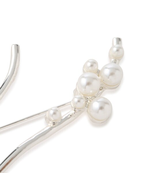 ROPE' PICNIC（ロペピクニック）の「スリムメタルデザインブローチ（ブローチ/コサージュ・レディース・ゴールド/シルバー・F）」の19枚目の写真