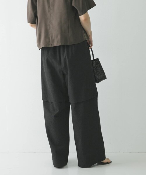 URBAN RESEARCH(アーバンリサーチ)の「『吸水速乾/UVカット』『別注』THOUSAND MILE×URBAN RESEARCH DETACHABLE PANTS(その他パンツ・レディース・BLACK/NAVYSTRIPE・M/L)」の5枚目の写真
