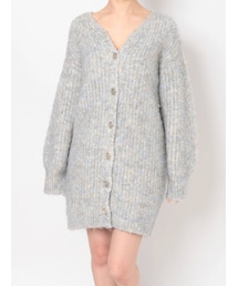 dazzlin | コットンキャンディミドルニットカーティガン(カーディガン/ボレロ)