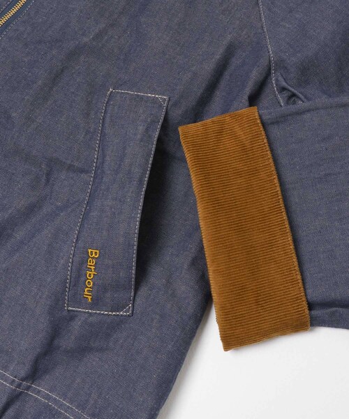 URBAN RESEARCH DOORS(アーバンリサーチドアーズ)の「Barbour FRECKLETON CASUAL JACKET(デニムジャケット・レディース・INDIGO・10)」の4枚目の写真
