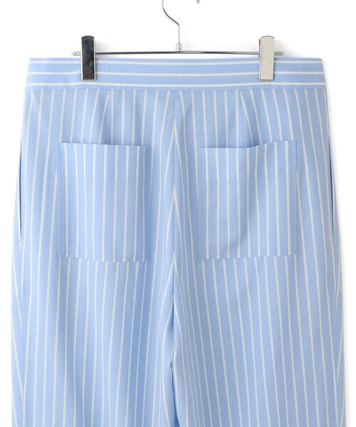 ADAM ET ROPE'（アダムエロペ）の「【EMOELLE】サマーウールイージースラックス（スラックス・レディース・ブルー系・36/38）」の12枚目の写真