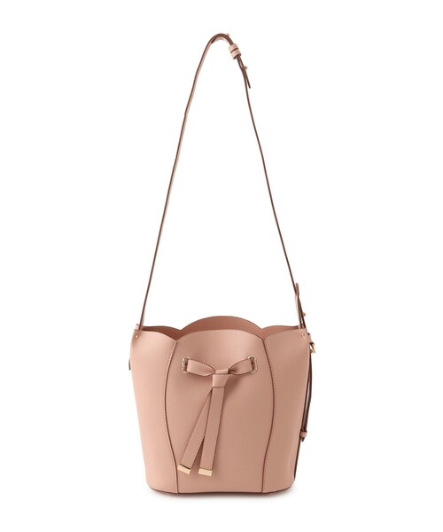 VIS(ビス)の「フラワーカットショルダーバッグ/2WAY(ショルダーバッグ・レディース・ブラック/オフホワイト/ピンク系/サックス・F)」の12枚目の写真