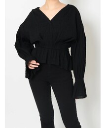 MURUA | カシュクールタックブラウス(シャツ/ブラウス)