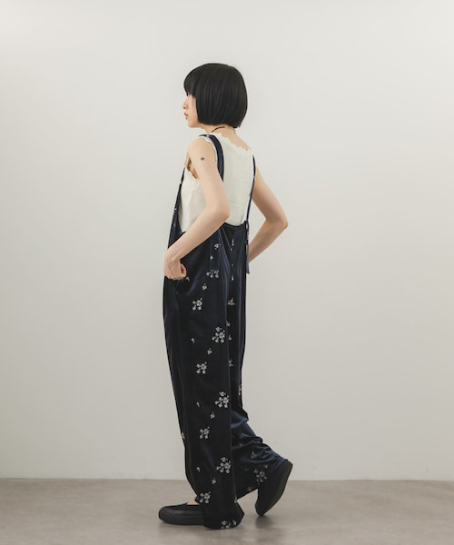 KBF（ケイビーエフ）の「クロシェスカラップタンクトップ（タンクトップ・レディース・IVORY/TOP GRAY/NAVY・One）」の10枚目の写真