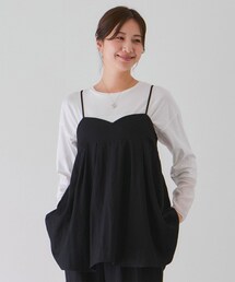 Jayro（ジャイロ）の「バックギャザーフレアーキャミチュニック（キャミソール）」