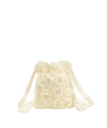 merry jenny | おはなニットポシェット(ハンドバッグ)