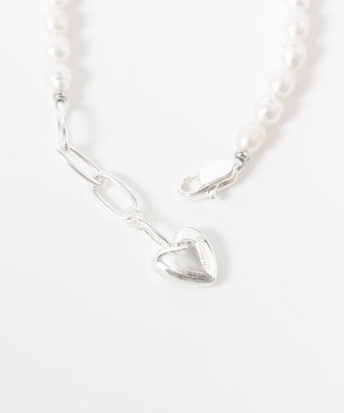 URBAN RESEARCH ROSSO（アーバンリサーチロッソ）の「in mood　PEARL MELT HEART BRACELET（ブレスレット・レディース・SV・Free）」の5枚目の写真
