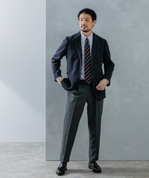 URBAN RESEARCH DOORS（アーバンリサーチドアーズ）の「LIFE STYLE TAILOR　NOVALANツィードジャケット（テーラードジャケット・メンズ・GREEN/NAVY/BROWN・44/46/48/50）」の11枚目の写真