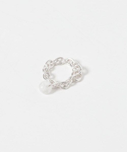 URBAN RESEARCH DOORS(アーバンリサーチドアーズ)の「天然石チェーンリング SILVER925(リング・レディース・MOONSTONE/PERIDOT/CITRINE・-)」の8枚目の写真