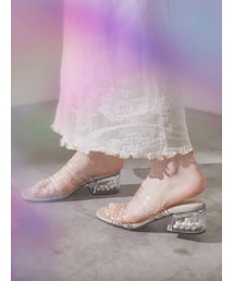 merry jenny | パールヒールサンダル(サンダル)