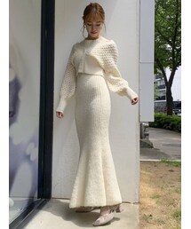 dazzlin | 4wayポップコーンマーメイドワンピース(ワンピース)