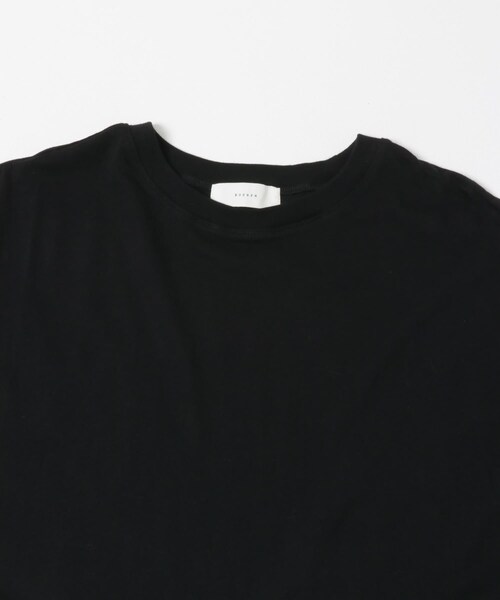 かぐれ（カグレ）の「コットンクルーネックカットソー（Tシャツ/カットソー・レディース・OFF/BLACK/BROWN・Free）」の14枚目の写真