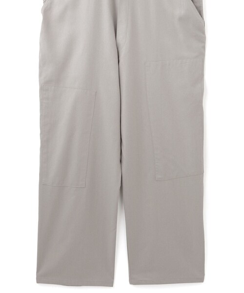ADAM ET ROPE'（アダムエロペ）の「【Baserange（ベースレンジ）】GREN OVERALLS（サロペット/オーバーオール・レディース・ライトグレー・S）」の9枚目の写真