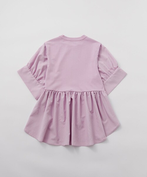 ADAM ET ROPE'（アダムエロペ）の「【サステナブル・UVカット】バウンスカフスプルオーバー（Tシャツ/カットソー・レディース・ブラック/ホワイト/ピンク/ベージュ・F）」の12枚目の写真