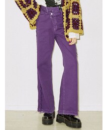 jouetie | フリンジアシメウエストデニム(デニムパンツ)