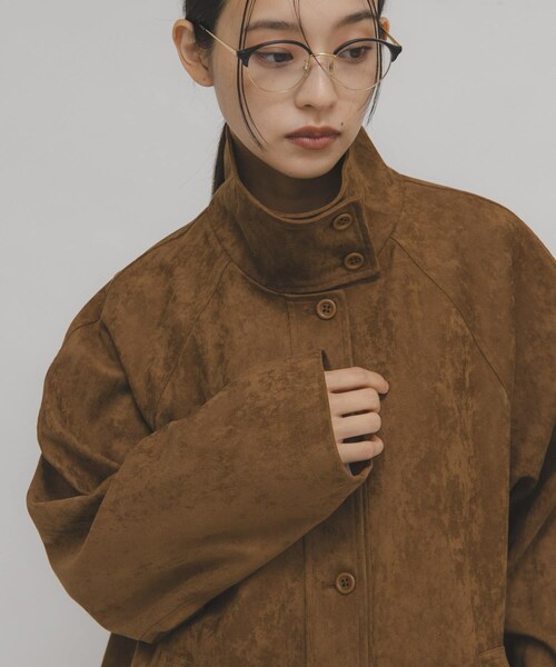 ピーチスキンカバーオール