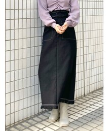 EMODA | ワイドポケットフリンジスカート(スカート)