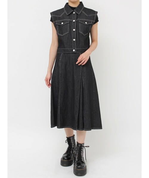 jouetie（ジュエティ）の「マルチWAYベストセットアップ（セットアップ・レディース・ブラック/ピンク/ブルー/イエロー/パープル・M）」の13枚目の写真