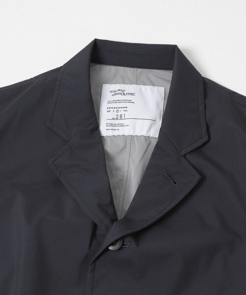 URBAN RESEARCH（アーバンリサーチ）の「UNTRACE　3 Layer Lapeled Work Jacket（テーラードジャケット・メンズ・DARK NAVY/OLIVE・1/2）」の8枚目の写真