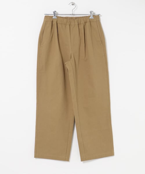 URBAN RESEARCH Sonny Label（アーバンリサーチサニーレーベル）の「ワイドタックチノイージーパンツ（チノパンツ・メンズ・オフ/ブラック/ベージュ・M/L）」の3枚目の写真
