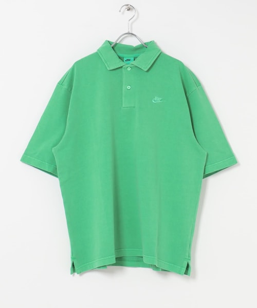URBAN RESEARCH Sonny Label（アーバンリサーチサニーレーベル）の「NIKE　NK CLUB JERSEY POLO WASHE（ポロシャツ・メンズ・OBSIDIAN/MALACHITE/LT MAGENTA・M/L）」の2枚目の写真