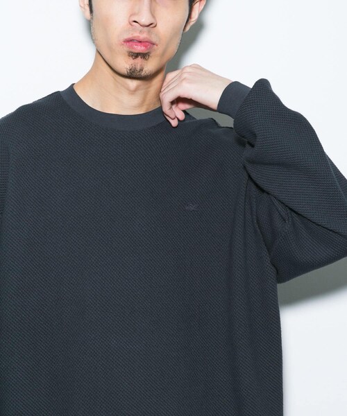 URBAN RESEARCH DOORS（アーバンリサーチドアーズ）の「『別注』LACOSTE×DOORS　HEAVY PIQUE LONG-SLEEVE（Tシャツ/カットソー・メンズ・HAMMAM/GRAPHITE/PORTO・3/4/5）」の20枚目の写真