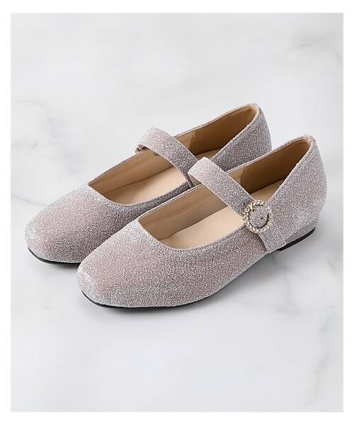 nissen（ニッセン）の「【ゆったり幅広】la farfa SHOES（ラファーファ）ストラップパンプス（低反発中敷）（ワイズ４Ｅ）（パンプス・メンズ・黒/シルバー/ピンクベージュ・23.5cm/4E/24.0cm/4E/24.5cm/4E/25.0cm/4E/25.5cm/4E/26.0cm/4E/26.5cm/4E）」の2枚目の写真